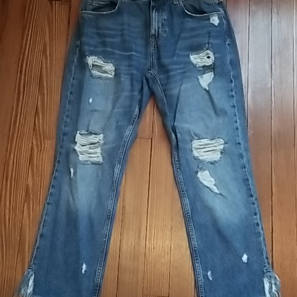 Zara cropped jean